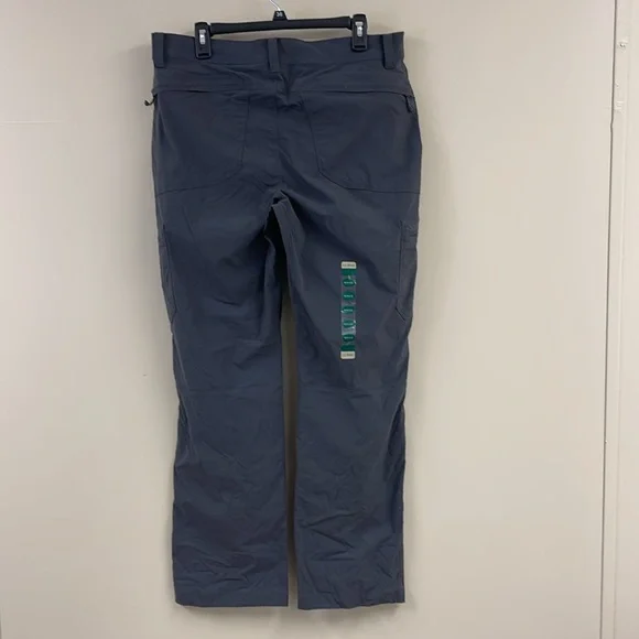 L.L.BEAN MEN'S CRESTA HIKING DWR PANTS STANDARD FIT 35 x 32” Gray New with Tags